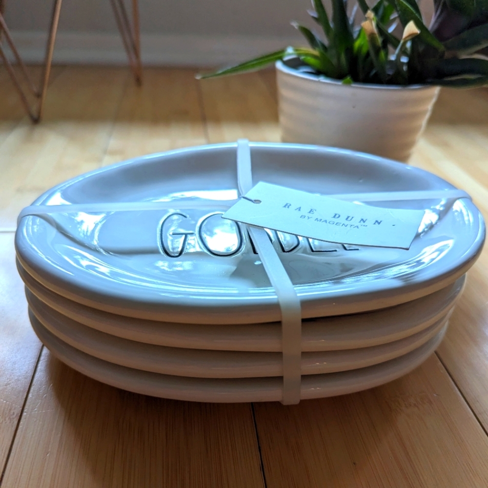 Rae Dunn "gobble" plates